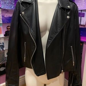 Leather jacket (false leather)